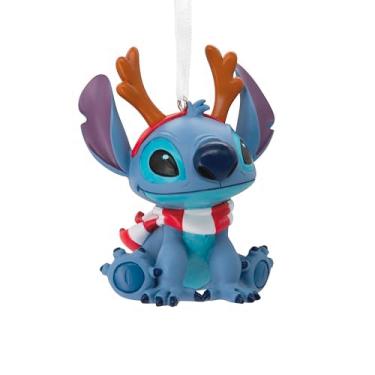 Imagem de Hallmark Enfeite de Natal Disney Lilo & Stitch com ponto de rena