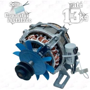 Imagem de Motor para lavadora tanquinho cimento até 13kg 1/4cv  - MOTORMAIS