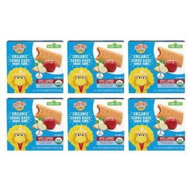 Imagem de Barras de Lanche Orgânicas Earth's Best Sunny Days Maçã - 7 Unidades