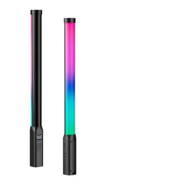 Imagem de Tubo/Bastão de Luz Portátil LED Ulanzi VL119 RGB p/Vídeo, 3 Modos de Iluminação, Temperatura 2500K-9000K, 20 Efeitos, Controle LCD