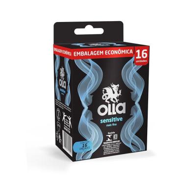 Imagem de Preservativo Olla Sensitive 16 Unidades
