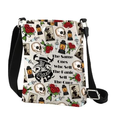 Imagem de Bolsa tiracolo Plague Doctor Cryptids Lover Gift Cryptozoology Gift Those Who Sell the Fear Also Sell the Cure Shoulder Bag, 25412 P Doctor C, Transversal