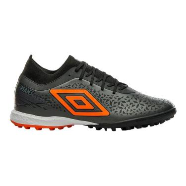 Imagem de Chuteira Society Adamant Premier U03fb00121-106 - Preto/Laranja 39