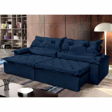 Imagem de Sofá Retrátil E Reclinável 3 Lugares 250Cm Espuma D28 Agatha Montano Estofados Jolie 2