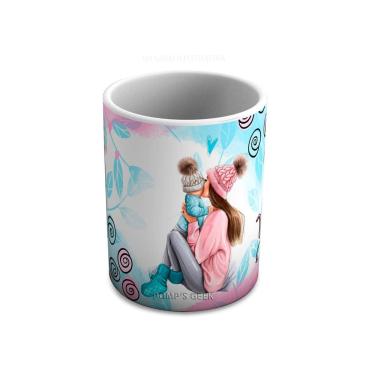 Imagem de Caneca de Ceramica Mãe de Menino 325 MlPomps Geek