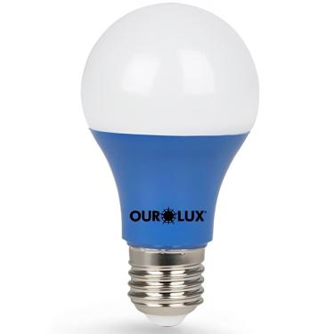 Imagem de Lâmpada Superled Ouro 60 Colors 7 Watts Azul Bivolt - 05455 - OUROLUX