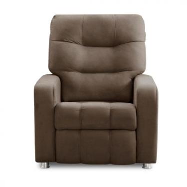 Imagem de Poltrona Reclinavel Do Papai Maldivas Tecido Suede - Star Confort, Cho