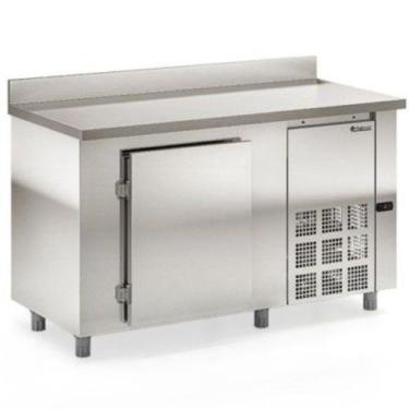 Imagem de Balcão de Encosto 1 Porta 347 Litros GBFE150 Inox Gelopar 220V