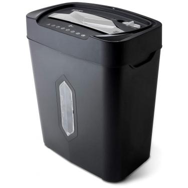 Imagem de Fragmentadora de Papel e Cartões, 12 Folhas, Corte Transversal, Anti Atolamento, 110V, Aurora AU1230XA, Preta