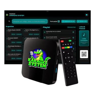 Imagem de Aparelho TV Karaoke Box 18.000 Músicas Com Pontuação Real, Sistema de Busca, Numeração, Altera Tonalidade