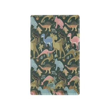 Imagem de SEHANY Capa de tomada de parede de dinossauro engraçado não utilizada, tamanho padrão e à prova de calor, placas decorativas para decoração de escritório doméstico (11,5 cm x 7 cm)