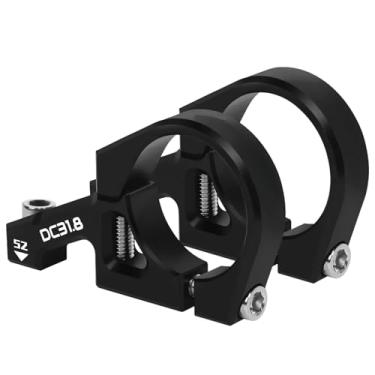 Imagem de Mesa de montagem direta para garfo de dupla coroa em bicicletas MTB Downhill com suspensão de coroa dupla de 31,8/35 mm, compatível com bicicletas DH/AM/FR.(31.8MM-BLACK)