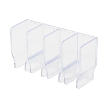 Imagem de Ｂｅｓｇａ Suporte de Parede para Pasta de Dentes, Caixa Organizadora de Cosméticos, Suporte para Tubo de Pasta de Dentes, Prendedor de Pasta de Dentes, Pratelei, Claro, Tamanho real