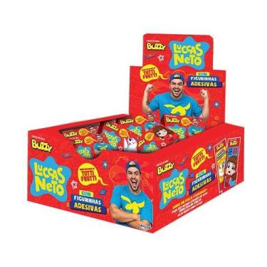 Imagem de Chicle buzzy c/90, LUCCAS NETO TUTTI FRUTTI
