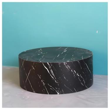 Imagem de Pedestal de exibição de cilindro, suportes de rodapé de exibição de decoração de eventos, suporte de base de plataforma de loja nupcial, base de elevação de exibição grande para coleção, manequim