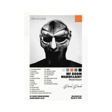Imagem de Pôster Em Tela HD Da Capa Do Álbum De Música MF DOOM Para Decoração De