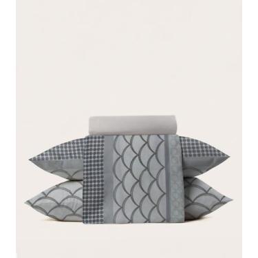 Imagem de Jogo De Cama 3 Peças Color Art Solteiro Corttex Bege, UN, Bege