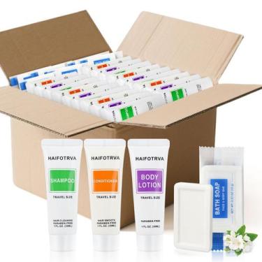 Imagem de HAIFOTRVA Kit a Granel 200 Unidades 4-em-1 de Sabões e Artigos de Higi