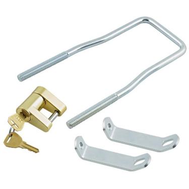 Imagem de Porta-pneus de reposição U-Bolt com suportes e trava