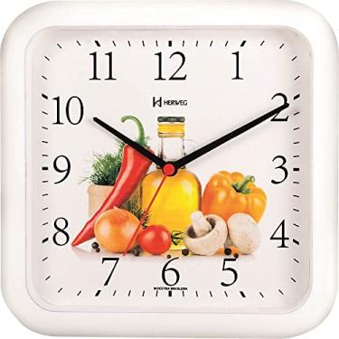 Imagem de Relógio de Parede Quartz Branco