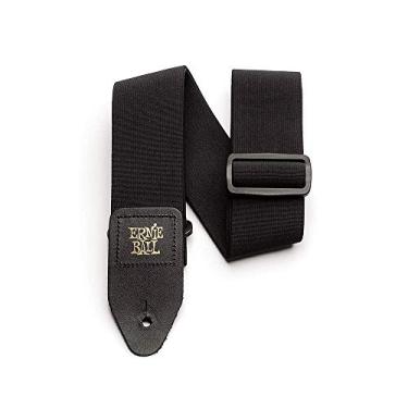 Imagem de Ernie Ball Stretch Comfort Guitar Strap, Black (P04143)