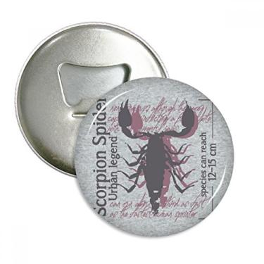 Imagem de Discover World Lobster Marine Organism Abridor de garrafas com ímã de geladeira emblema multifuncional