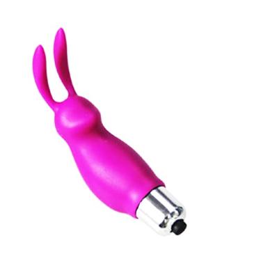 Imagem de Vibrador Feminino Bullet Coelho Estimulador de Clitóris
