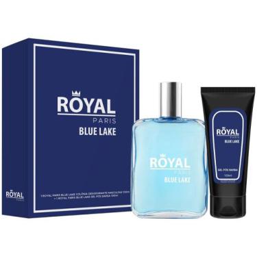 Imagem de Kit Perfume Royal Paris Blue Lake Masculino        - Eau De Cologne 10