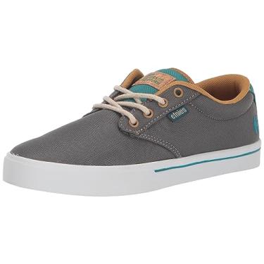 Imagem de Etnies Tênis de skate masculino Jameson 2, Cinza/azul, 38