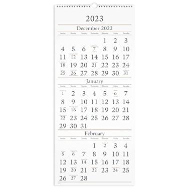 Imagem de Calendário de parede 2023 da AT-A-GLANCE, 30,5 x 68,5 cm, grande, 3 meses (SW11528)