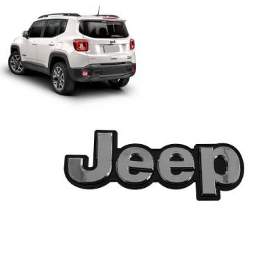 Imagem de Emblema Jeep Renegade Letreiro Traseiro - Marçon