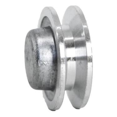 Imagem de Polia De Alumínio 1 Canal Perfil B 60 Mm Mademil