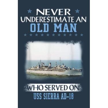 Imagem de USS Sierra AD-18 Veterans Day Father Day: Study Notebook, 6 x 9 inches, 120 pages
