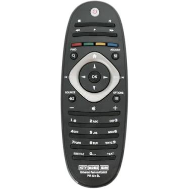 Imagem de Controle remoto universal PH-12+EL adequado para 99% dos modelos de TV Philips Series