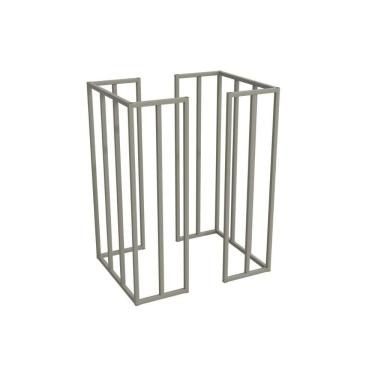 Imagem de Base Mesa De Jantar Duina M067 Niquel-branco - Kappesberg