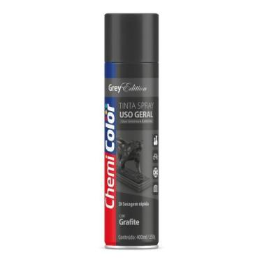 Imagem de Tinta Spray Uso Geral Grafite Chemicolor 400ml