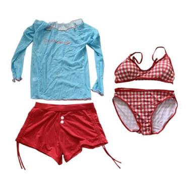 Imagem de LCSVCCXA Sutiã de Biquíni de Quatro Peças Da Moda para Mulheres, Presente para Piscina, Xl