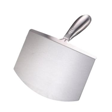 Imagem de Baoblaze Ferramenta de espátula antiferrugem, faca de enchimento flexível para aplicação de massa profissional, L Arc