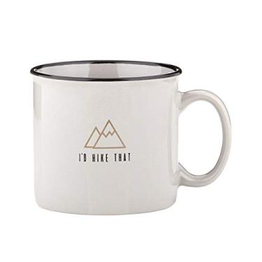 Imagem de Santa Barbara Design Studio Caneca para fogueira SIPS Drinkware, 370 ml, I'd Hike That