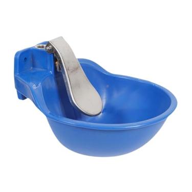 Imagem de Stgfyxgs Tigela de água Automática, Bebedor de Cavalo, Gado, Ovelha, Cachorro, Animais de Fazenda, Bebedor de Gado, para Fazenda Equestre, azul grande