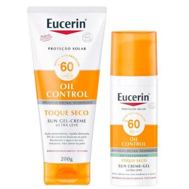 Imagem de Eucerin Kit - Protetor Solar Corporal Toque Seco FPS60 + Protetor Sola