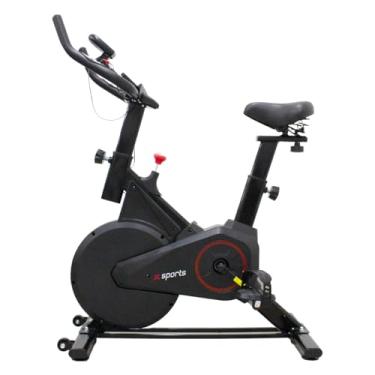 Imagem de Bicicleta Ergometrica Spinning Semi Profissional 4kg inercia Preto
