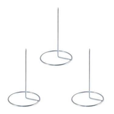 Imagem de Espeto para Papel Comanda Em Aço Base Resistente 3 unidades - Cavia