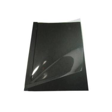 Imagem de Kit 5 Capas Encadernação Térmica Até 400 Folhas A4 Preta - IBACEMIL