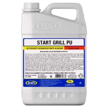 Imagem de Start Pro Desengordurante Limpa Chapas e Grelhas 5 Litros  Uso Profiss
