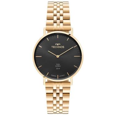 Imagem de Relógio Technos Masculino Slim Dourado - 2025lui-1p