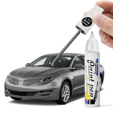 Imagem de XTryfun Tinta de retoque de carro compatível com Lincoln (cinza esterlina UJ)