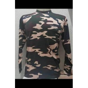 Imagem de Camisa UV camuflada masculina - By mega moda, M