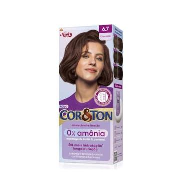 Imagem de Tintura Cor&Ton Niely 0% Amônia 6.7 Chocolate
