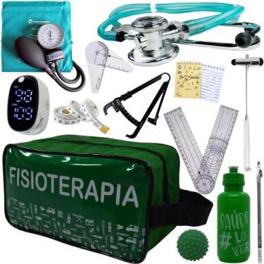 Imagem de Kit Fisioterapia Maleta Goniometro Martelo Buck Completo - Love Saude,